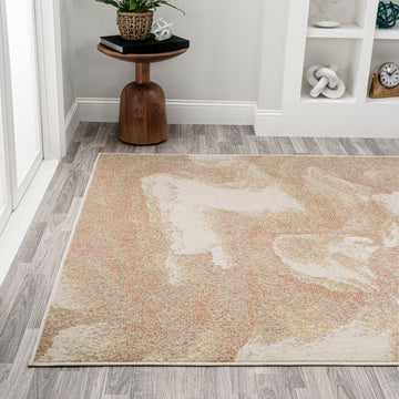 Petalo Abstract Two-tone Modern Area Rug